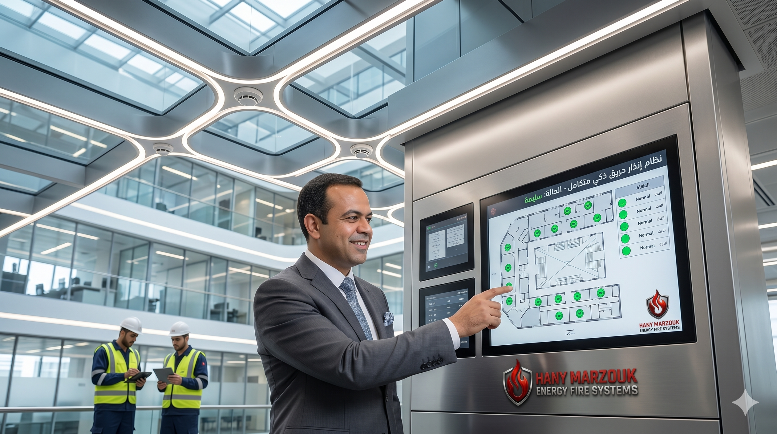 تأمين المخازن واللوجستيات - Hany Marzouk Energy Fire Systems