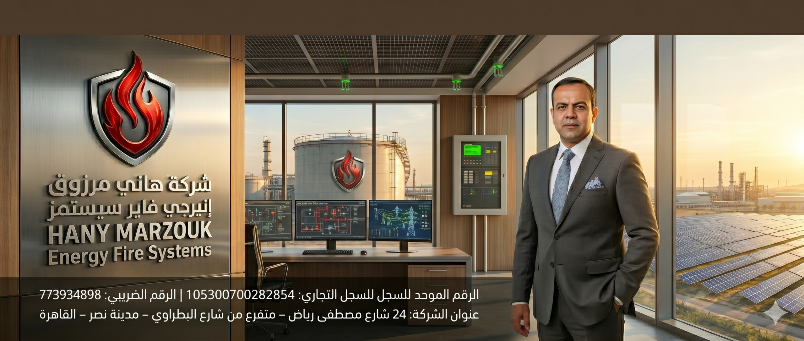 مشاريع البترول والغاز - Hany Marzouk Energy Fire Systems